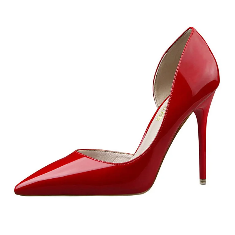 BIGTREE Shoes Patent Leather Heels 2025 Fashion Woman Pumps Stiletto Women Shoes Sexy Party Shoes Women High Heels 12 Colour - Image 5