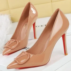 BIGTREE Shoes Women Pumps Fashion New Style High Heels Sexy Party shoes patent leather Women heels 10 CM Thin heels Luxury 2025
