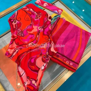 2025 Fashion Scarf Swimsuits Luxury Design Bikini Set Sexy Beach Swimwear