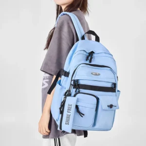 Women Travel Backpack New Nylon Waterproof Men Backpacks Fashion Lightweigh Women's Bag Trend School Backpack for Girl and Boy