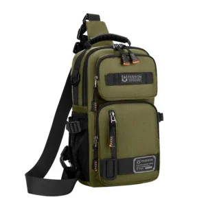 Men's Chest Bag Multifunctional Oxford Crossbody Bags Men Large Capacity Outdoor Hiking Shoulder Bag High Quality Chest Pack