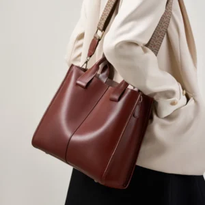 Genuine Leather Women's Shoulder Bag Luxury Designer Women Crossbody Bucket Bags High Quality Cowhide Handbags 2925