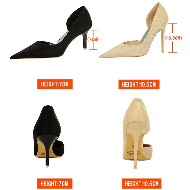 BIGTREE Shoes 2025 New Designer Woman Pumps Pointed Toe Sexy High Heels Party Shoes Fashion Office Shoes Stiletto Heels 10.5 Cm - Image 2