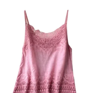 Summer New Style Retro Bohemian Embroidery Lace Square Collar Age Reduction All-match Camisole Female Sweet Blouse Women KK520