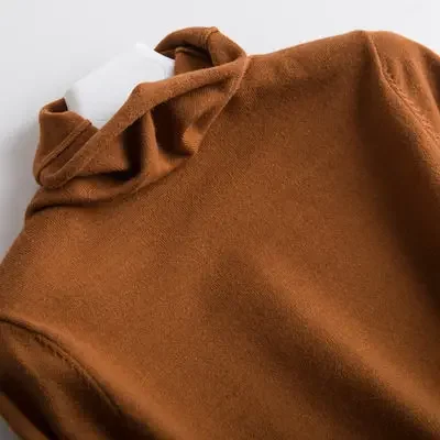 Women Sweater Autumn Winter Warm Turtleneck Bottiming Shirts Korean Fashion Long Sleeve Pullovers Slim Fit Casual Knitwears - Image 6