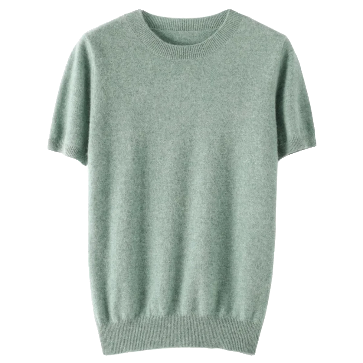 Spring Autumn Women Sweaters Short Sleeves O-neck Bottoming Shirts Knitwear 2025 Summer Knit Tops Pullovers Korean Jumpers - Image 4
